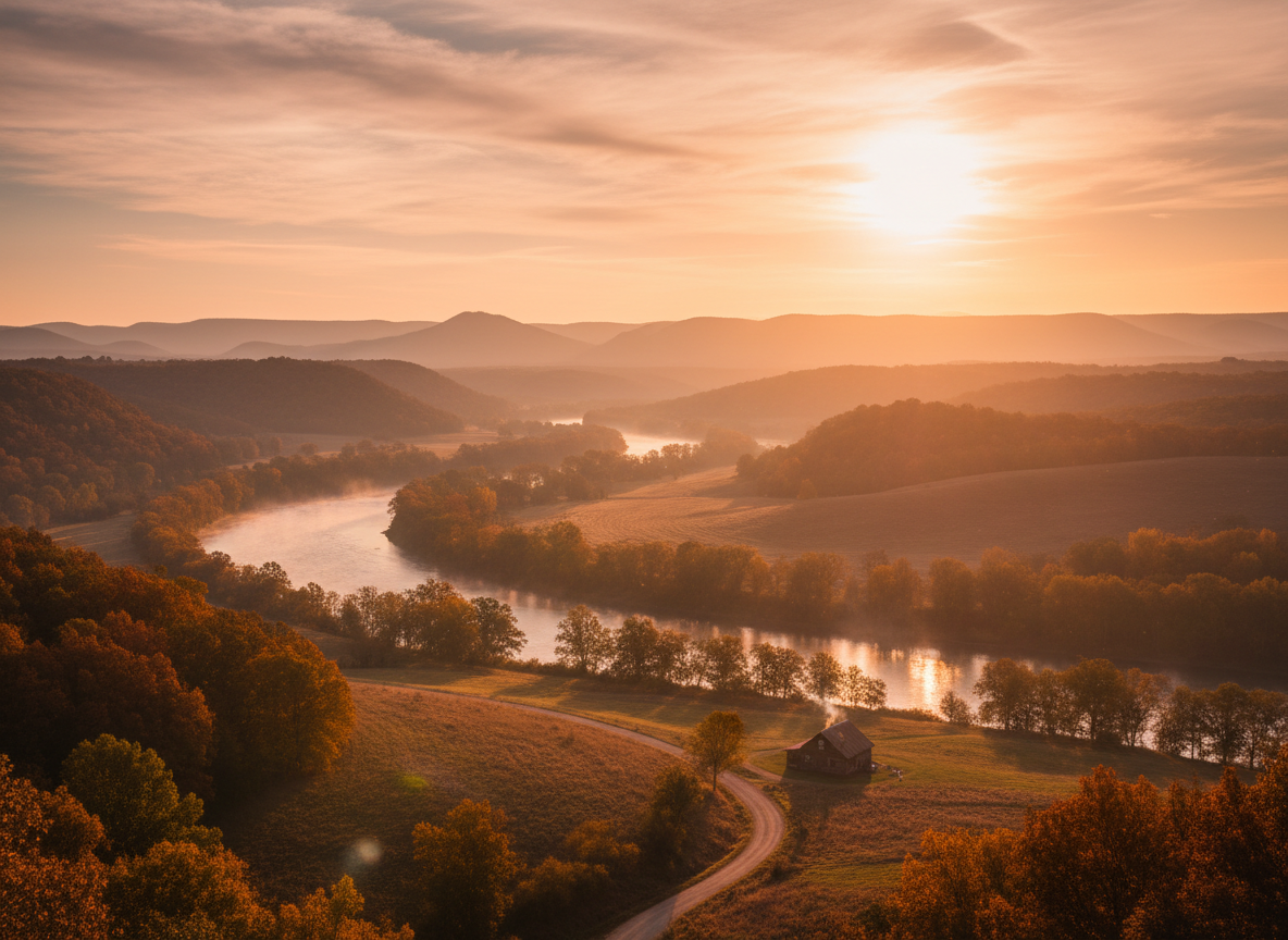 arkansas, golden hour photograph 139916 s65